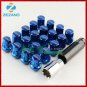 20PCS RAYS Car Wheel Nuts M12x1.5 Steel Alloy Hub Screw&Bolts M12 1.5