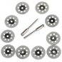 10Pcs 22mm Rotary Tool Accessory Diamond Cut Off Wheel Disc Fits Proxxon Dremel