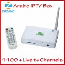 New Arabic IPTV Box No Monthly Fee 1100+ Channels Africa Turkey French Sports