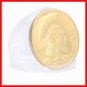 Gold Plated Titan Commemorative Coin BTC Bitcoin Collectible Collection Physical