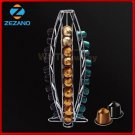 40 Capsules Nespresso Coffee Pod Holder Revolving Rotating Tower Rotate Stand