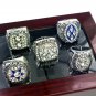Dallas Cowboys Championship Rings 5 Years Sets 1971/1977/1992/1993/1995 SIze 11