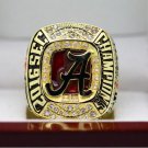 New 2017 Alabama Crimson Tide SEC COLLEAGUE National Championship Ring 7-15 Size