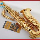 French Henri Selmer Paris Alto Saxophone 802 E Flat Professional Gold Saxophone