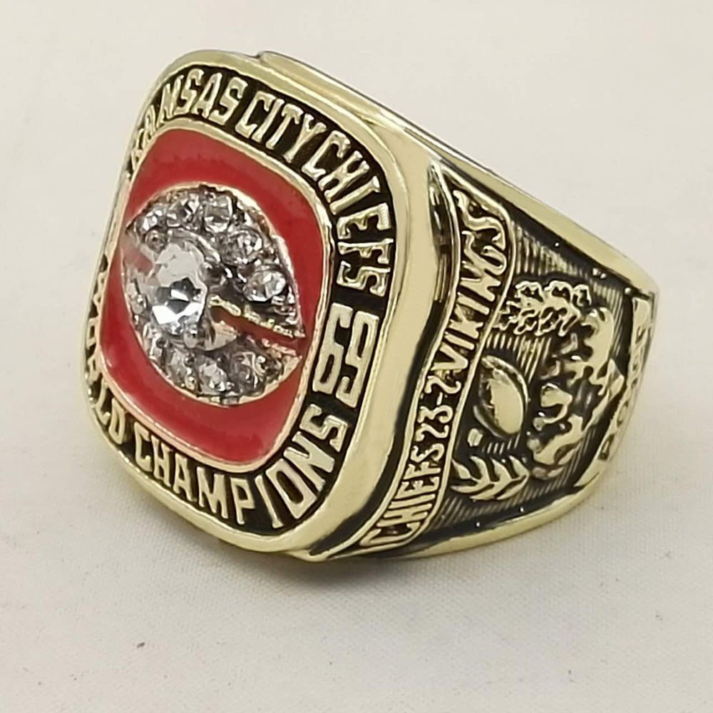 High Quality Super Bowl 1969 Kansas City Chiefs Championship Ring USA ...