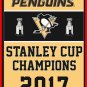 NEW NHL Pittsburgh Penguins flag Champion Banner 100D Polyester 3x5 foot Flag