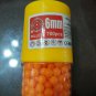 700pcs/1bottle 0.12g 6mm hard plastic bb gun paintball toy PVC ball