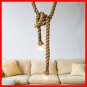 NEW Nautical Vintage Hanging Rope Lamp Pendant Ceiling Fixture Home Light
