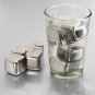 5Pcs/lot Stainless Steel Ice Cubes Cool Glacier Rock Neat Drink Freezer gel Wine