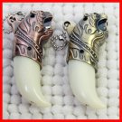 Creative Metal Carving Tiger Teeth Lighter Smoker Flameless Windproof Cigarette
