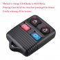 4 Buttons Remote Car Key Transit Keyless Entry Fob 315MHz/433mhz For Ford