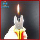 Creative Mini Pliers tools Fire Refillable Cigarette Lighter Butane Gas Ornament
