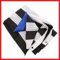 90*150cm USA Police Flags Thin American National Banner White And Blue Stars