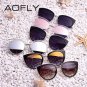 Metal Frame Cat Eye Women Sunglasses Female Sunglasses Famous Brand Designer