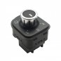 Black Chrome Mirror Adjust Knob Switch For VW Jetta  Golf GTI MK5 MK6 5ND959565A