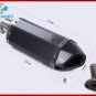 Motorcycle dirt bike exhaust escape Modifie Scooter akrapovic Exhaust Muffle Fit