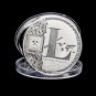 Hot 1 OZ Pure .999 Silver Plated 25 LTC Litecoin Vires in Numeris Medallion Coin