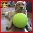 Hot 24CM Giant Tennis Ball For Pet Chew Toy Big Inflatable Tennis Ball Pet Toy