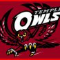 Hot New Temple Owls flag 90*150 CM Digital Printing 100D Polyester NCAA flag