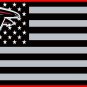 Atlanta Falcons Flag with Star and Stripes 3FTx5FT Patchwork Banner 100D