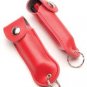 HeatWave 180,000 SHU 1/2 oz. Leather Key ChainRED#PSK5-18   NEW  LAW  ENFORCEMENT  FORMULA