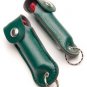 HeatWave 180,000 SHU 1/2 oz. Leather Key Chain  Green#PSK5-18  NEW  LAW  ENFORCEMENT FORMULA