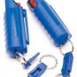15% OC Pepper Spray in Plastic Holste Blue#PSK5M-18    NEW LAW  ENFORCEMENT
