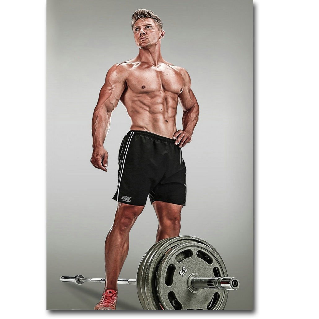 Steve Cook Fitness Physique Models Bodybuilding Poster 32x24   59b6ca2aaf424 416523b 