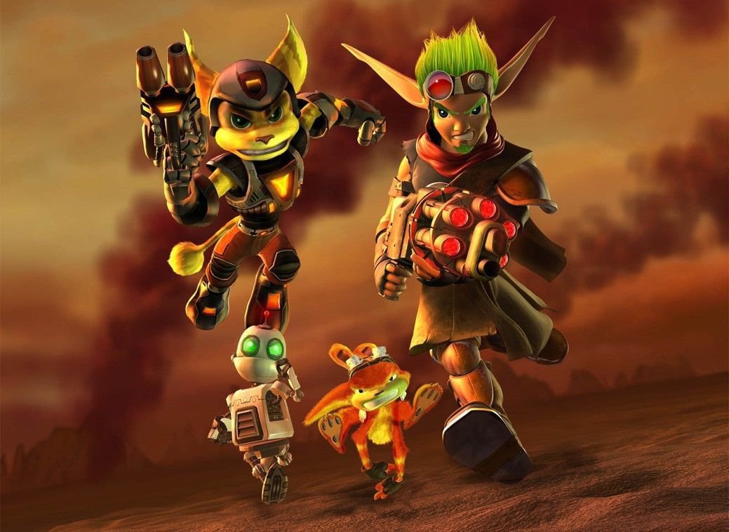 Jak And Daxter Game Wall Print POSTER Decor 32x24