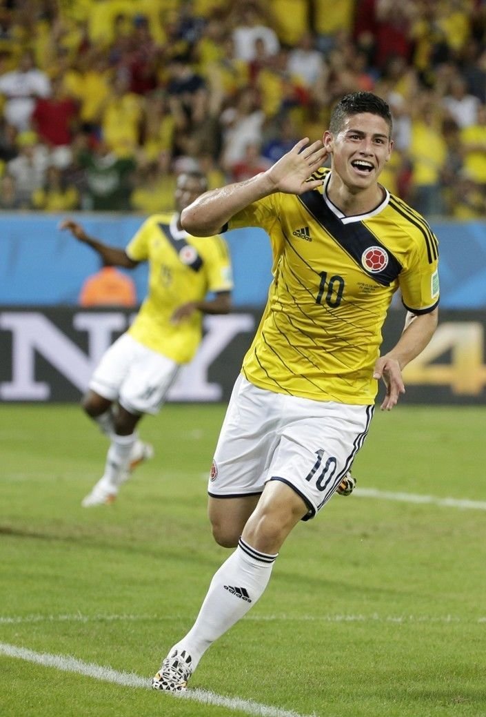 James Rodriguez Football Star Wall Print POSTER Decor 32x24