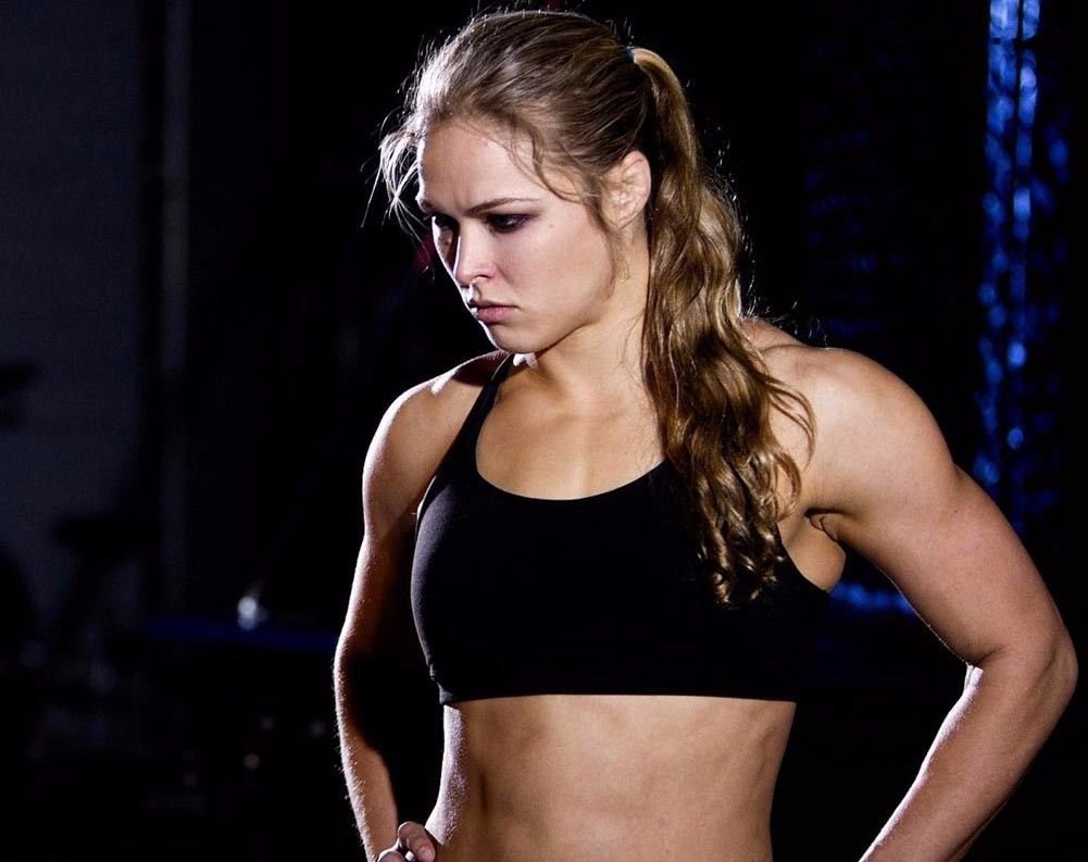 Ronda Rousey Womens Bantamweight Champion Wall Print ...