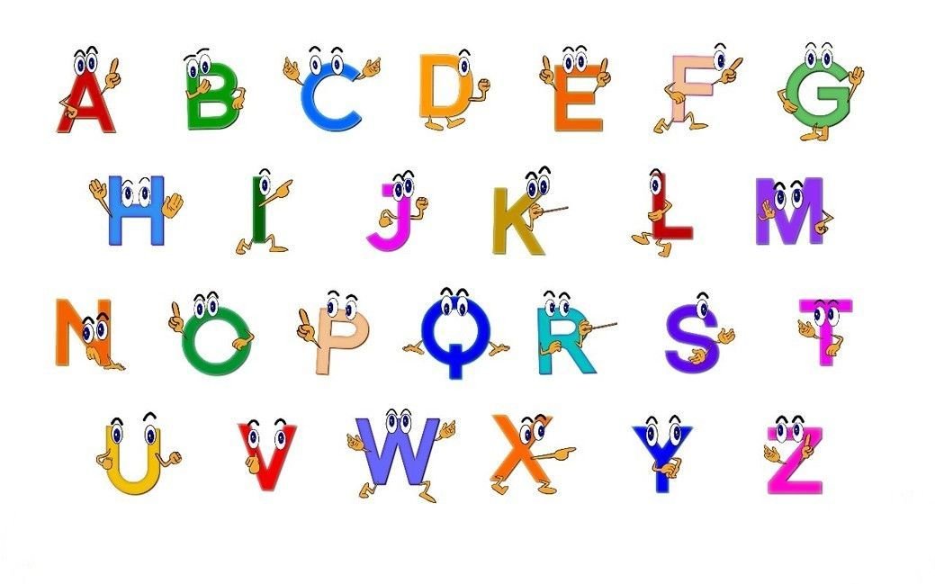 My ABC Alphabet Learn Table Wall Print POSTER Decor 32x24