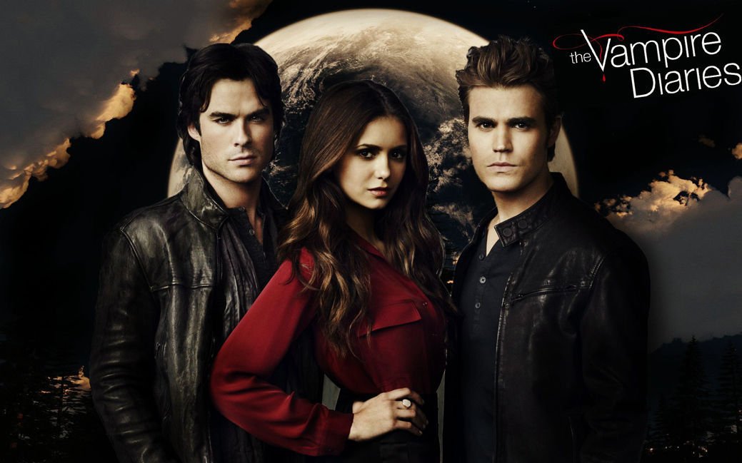 The Vampire Diaries TV Show Wall Print POSTER Decor 32x24