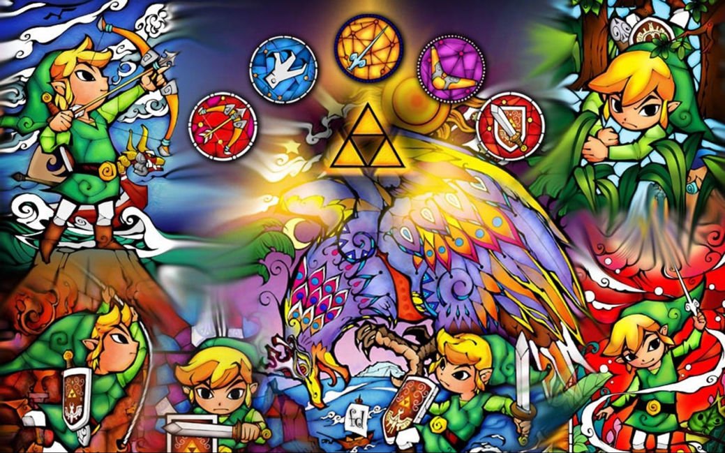 The Legend Of Zelda 25th Anniversary Game Wall Print POSTER Decor 32x24