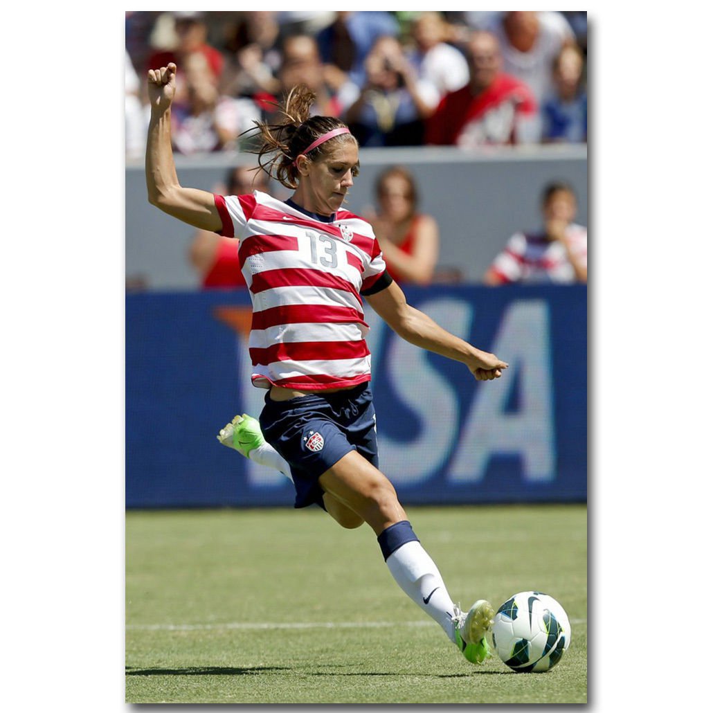 Alex USA Femal Soccer Star Poster 32x24