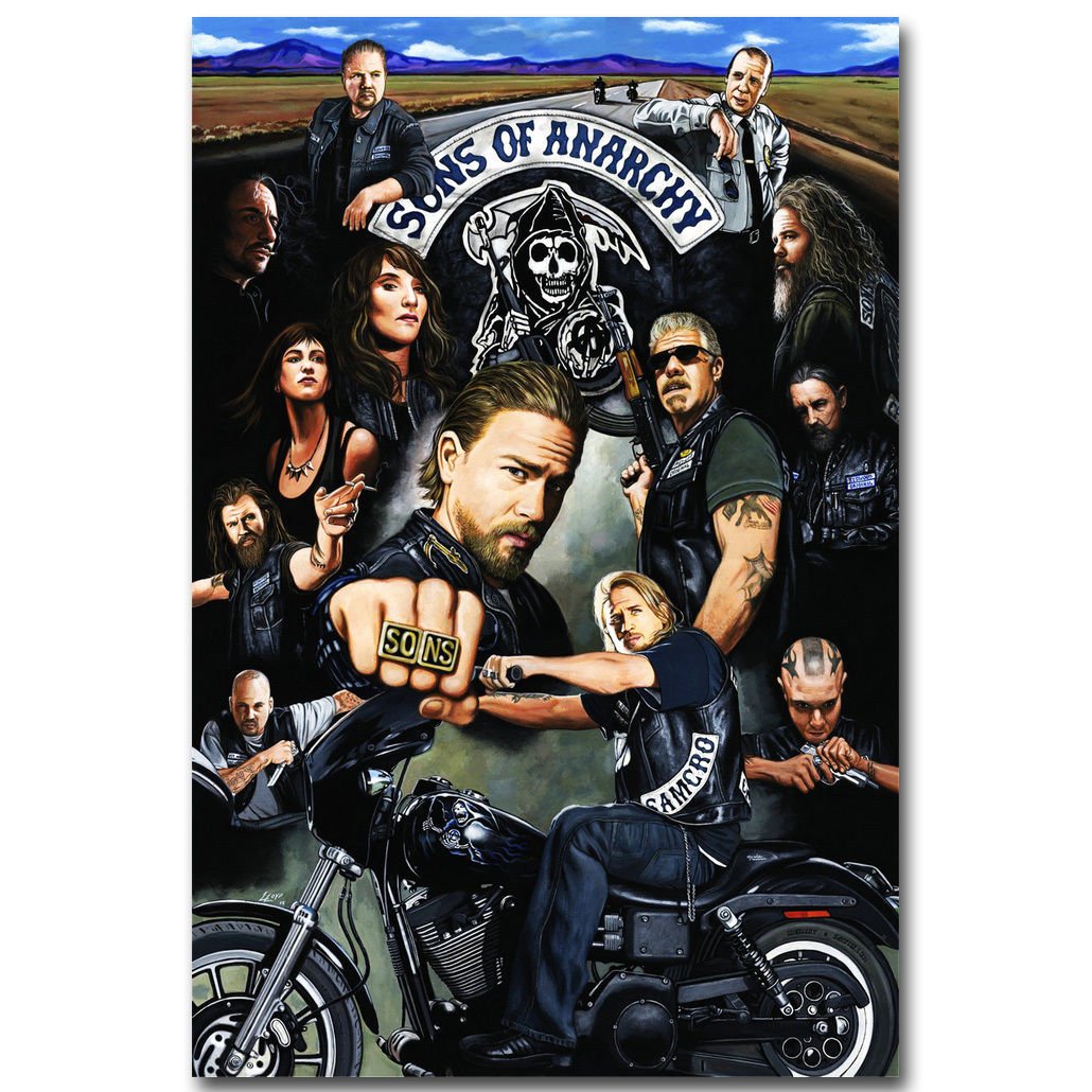 Sons Of Anarchy Tv Series Poster Print 32x24 9562