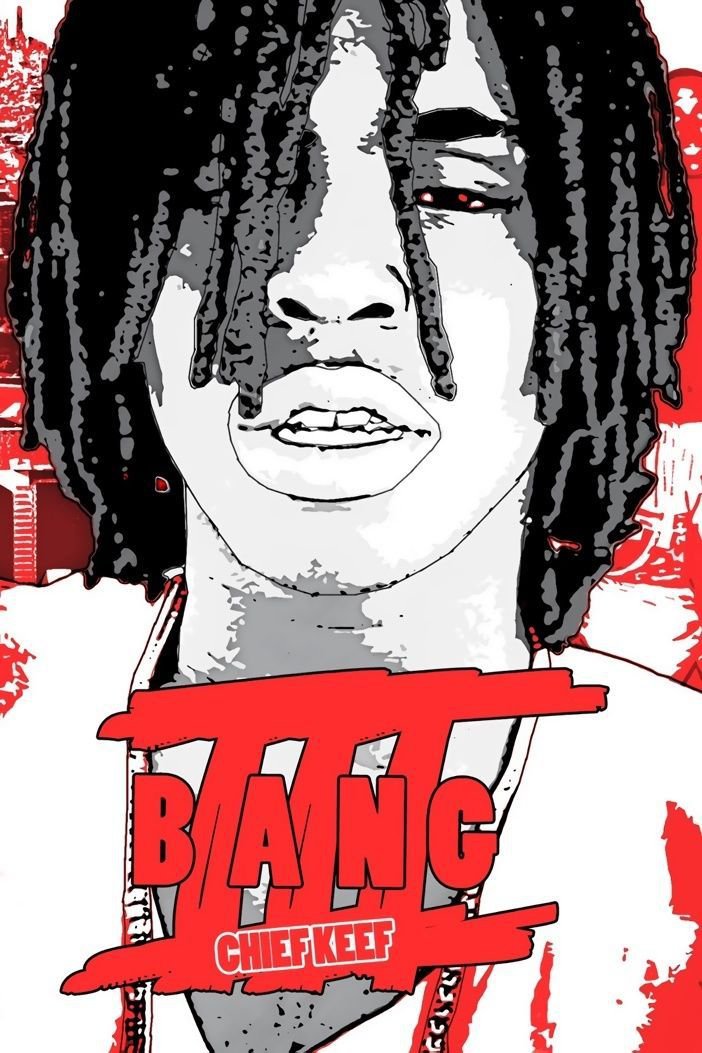 Chief Keef Bang 3 Rap Music Print POSTER 32x24