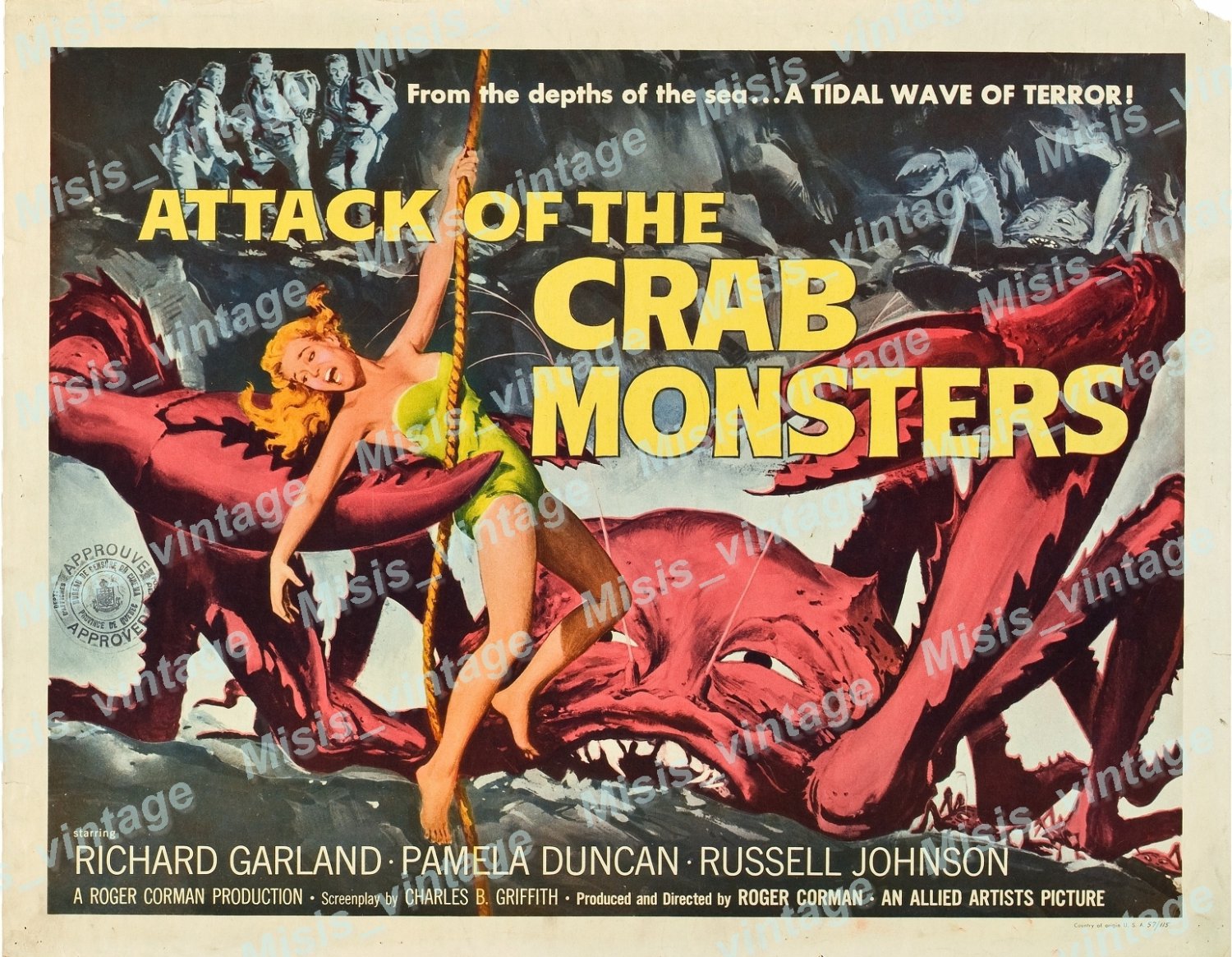 movie attack of the giant crab monsters