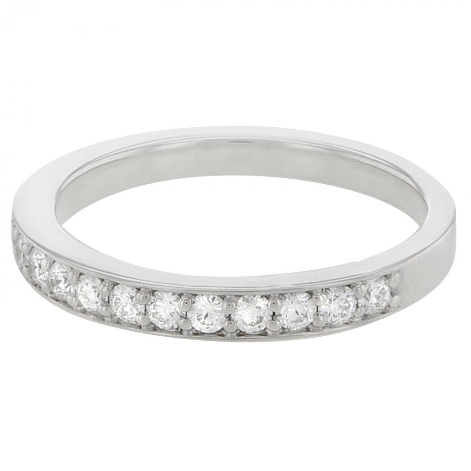 Hearts on Fire HBATBP00418W 18K Gold & Diamonds Truly Bridal Band