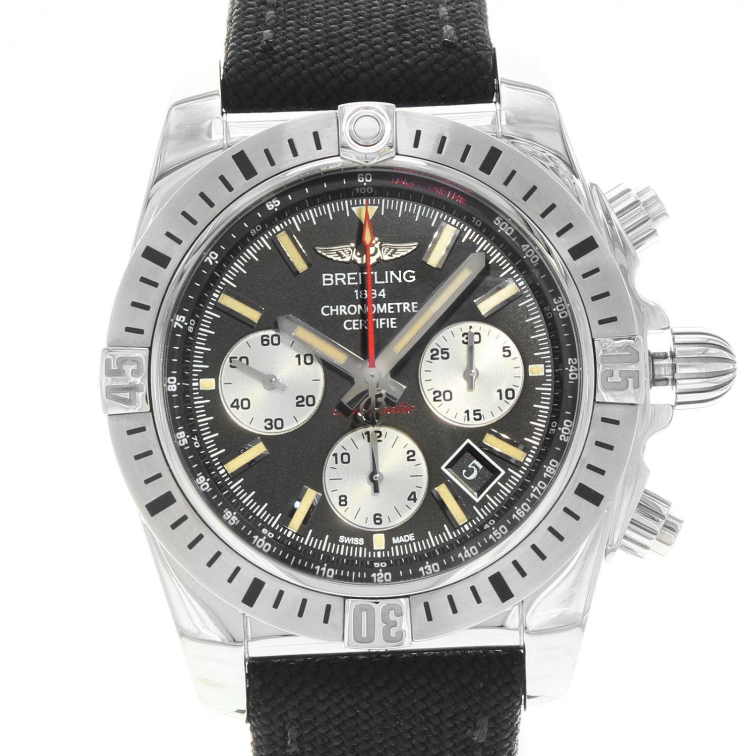 breitling chronomat 44 black