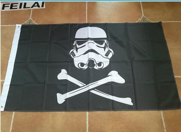 Как выглядит флаг штурмовиков Star Wars Stormtrooper Flag