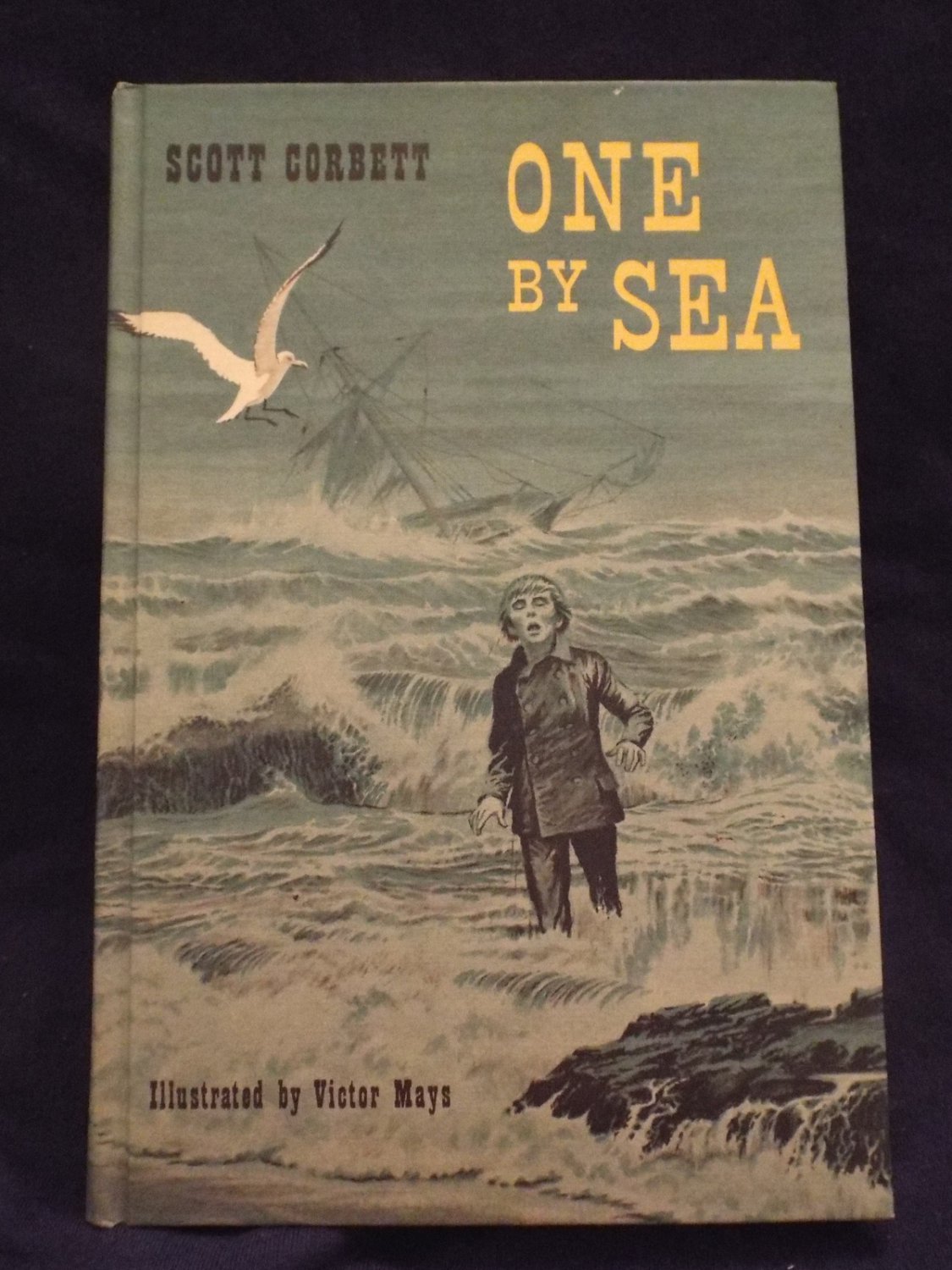 Vintage 1965 One By Sea HC Book by Scott Corbett