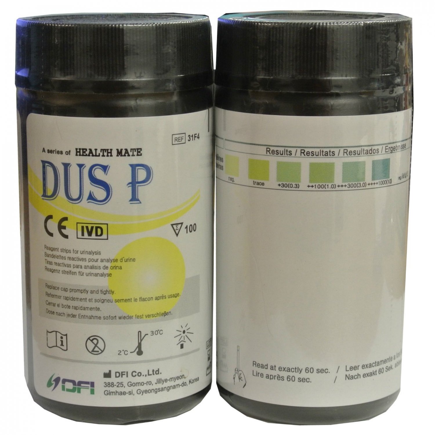 100 x Protein Urine Test Strips Kidney, Urinary Tract Infection (UTI)