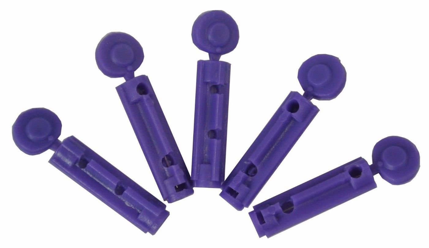 100 Compatible Sterile Lancets For Microlet, Freestyle, Abbott, One