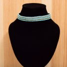 Handmade Artificial Necklace Bachelor Button Color