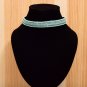 Handmade Artificial Necklace Bachelor Button Color
