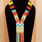 Handmade Artificial Necklace Multi Color