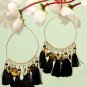 Handmade Artificial Earrings Phantom Color