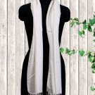 Viscose Stole Whitecap Gray Color