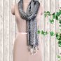 Viscose Stole Asphalt Color